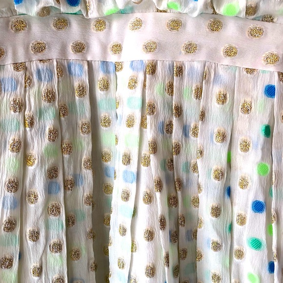 *NWT* J.CREW Wonder Dot Chiffon Midi Dress – Women's S/4 - Picture 6 of 10